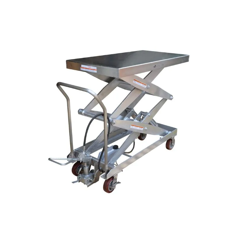 Vestil AIR-1500-D-PSS pneumatic lift table