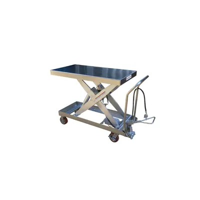 Vestil AIR-1750-PSS pneumatic lift table shown from an alternate angle