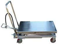 Vestil AIR-800-D-PSS Partially Stainless Steel Air Cart 4
