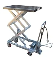 Vestil AIR-800-D-PSS Partially Stainless Steel Air Cart 1