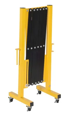 Vestil ALEXGATE-30-C Aluminum Expand-A-Gate with Casters