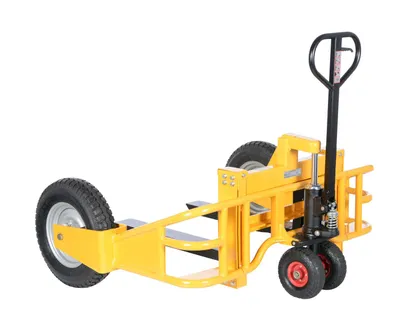Vestil ALL-T-HD pallet jack shown from an alternate angle