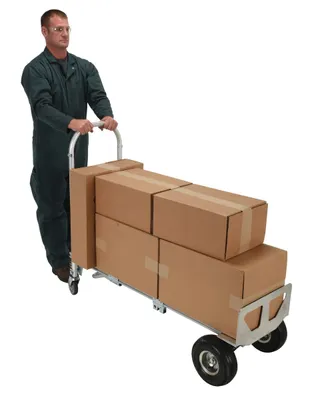 Vestil ALUM-CONV-B Aluminum 2 in 1 Convertible Hand Truck 3