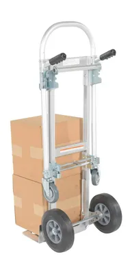 Vestil ALUM-CONV-HR hand truck shown from an alternate angle