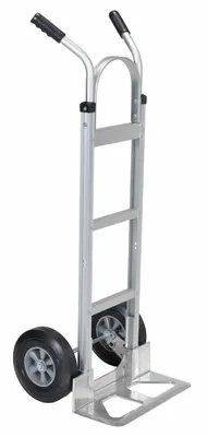 Vestil ALUM-H-HR hand truck shown from an alternate angle
