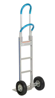 Vestil ALUM-LOOP-H hand truck shown from an alternate angle