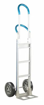 Vestil ALUM-LOOP-H-HR hand truck shown from an alternate angle