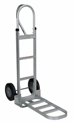Vestil ALUM-P-HR hand truck shown from an alternate angle
