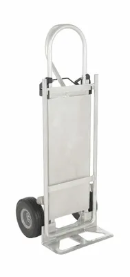 ALUM-P-TB-UFBK HAND TRUCK W/FOLDING PLATFORM BK WHEEL