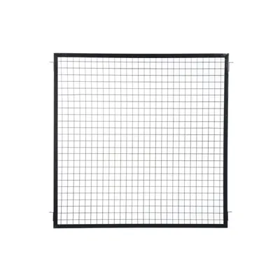 Vestil APG-M-55 Steel Adjustable Perimeter Guard Systems Guard Panel (2)