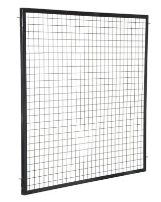 Vestil APG-M-55 wire mesh partitions​ shown from an alternate angle