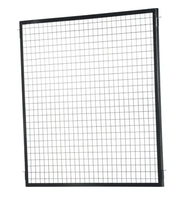 Vestil APG-M-55 wire mesh partitions​ shown from an alternate angle
