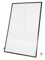 Vestil APG-M-85 wire mesh partitions​ shown from an alternate angle