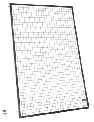 Vestil APG-M-85 wire mesh partitions​ shown from an alternate angle