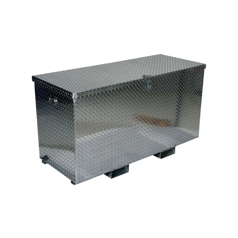 Vestil APTS-3060-F Aluminum Portable Tool Box with Fork Pockets