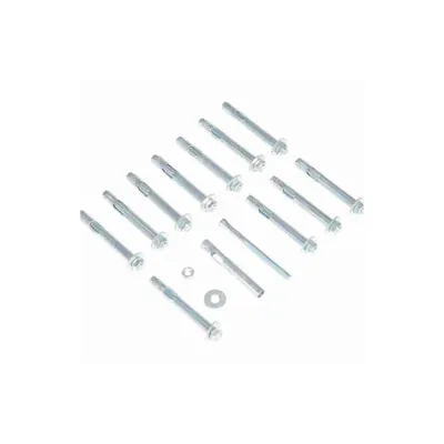 Vestil AS-124-12PK Steel Concrete Sleeve Anchor Bolts