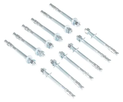 Vestil AS-125-12PK Steel Concrete Sleeve Anchor Bolts