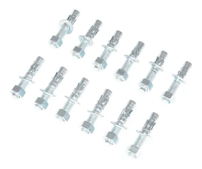 Vestil AS-344-12PK loading dock hardware kit shown from an alternate angle