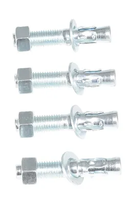 Vestil AS-344-4PK loading dock hardware kit shown from an alternate angle