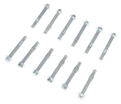 Vestil AS-584-12PK Steel Concrete Sleeve Anchor Bolts 2