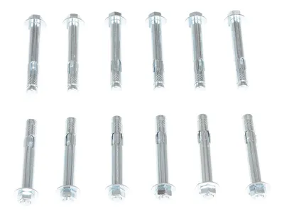 Vestil AS-584-12PK Steel Concrete Sleeve Anchor Bolts 3