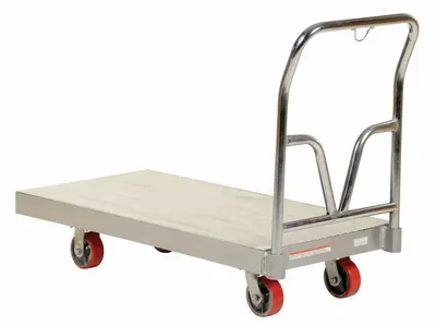 Vestil ASD-2448 flatbed cart shown from an alternate angle