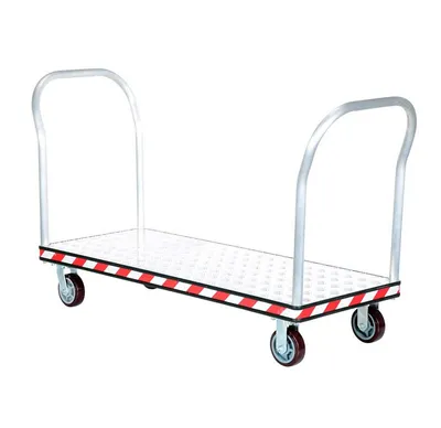 Vestil ATP-C-2460-2HDL flatbed cart shown from an alternate angle