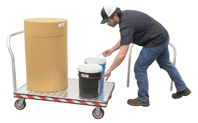 Vestil ATP-C-3048-2HDL platform cart shown from an alternate angle