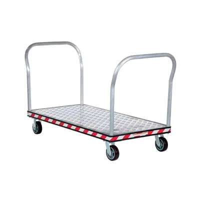 Vestil ATP-C-3060-2HDL Aluminum Heavy Duty Dual Handle Tread Plate Platform Truck