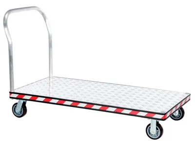 Vestil ATP-C-3060 Aluminum Heavy Duty Tread Plate Platform Truck
