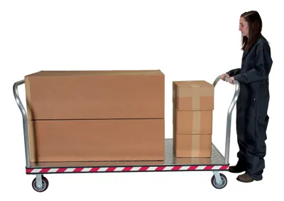 Vestil ATP-C-3672-2HDL platform cart shown from an alternate angle