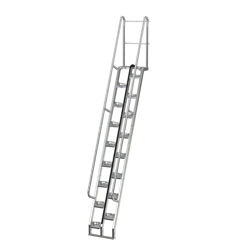 Vestil ATS-11-68-HDG Galvanized Alternate Tread Stair