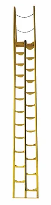 Vestil ATS-14-68 ship ladder shown from an alternate angle