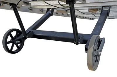 Vestil AY-208436-L yard ramp shown from an alternate angle