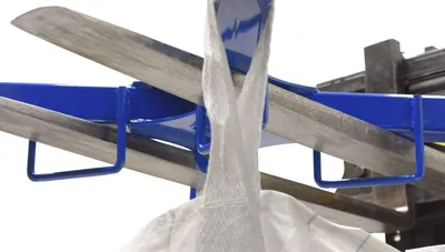 Vestil BBL-4 hoisting hook shown from an alternate angle