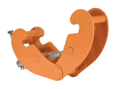 Vestil BC-1 hoists and crane shown from an alternate angle