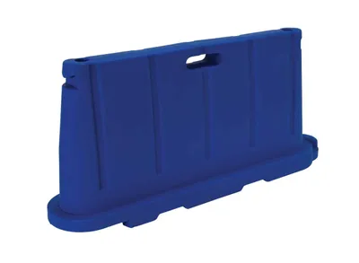 Vestil BCD-7636-BL Polyethylene Stackable Barricade