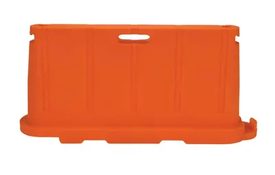 Vestil BCD-7636-OR Polyethylene Stackable Barricade 3