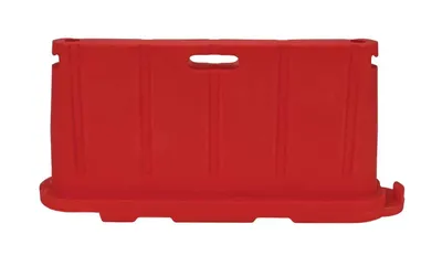 Vestil BCD-7636-RD Polyethylene Stackable Barricade 3