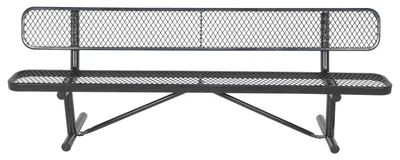 Vestil BEN-MX-96-BK Steel Bench