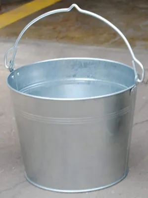 Vestil BKT-GAL-325 Galvanized Steel Bucket 3