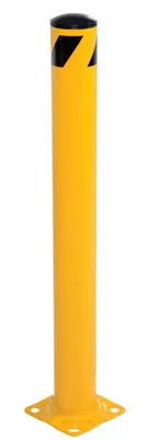 Vestil BOL-42-4.5-FYL Steel Pipe Safety Bollards 1