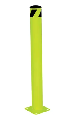 Vestil BOL-42-4.5-FYL Steel Pipe Safety Bollards