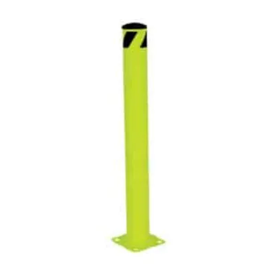 Vestil BOL-42-4.5-FYL Steel Pipe Safety Bollards