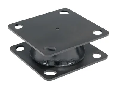 Vestil BOL-EAP-R-3-8X8 Ductile Iron Decorative Bollard 