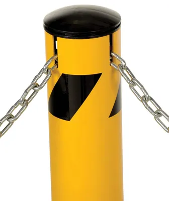 Vestil BOL-JK-42-4.5 Steel Pipe Bollard with Slots