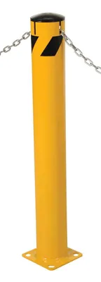 Vestil BOL-JK-42-5.5 Steel Pipe Bollard with Slots