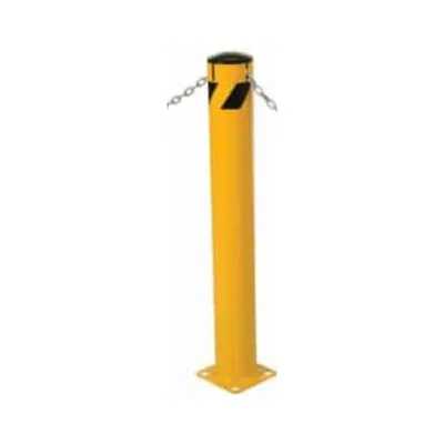 Vestil BOL-JK-42-5.5 Steel Pipe Bollard with Slots