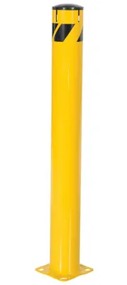 Vestil BOL-JK-48-5.5 Steel Pipe Bollard with Slots