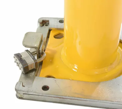 Vestil BOL-RF-42-4.5 warehouse equipment shown from an alternate angle